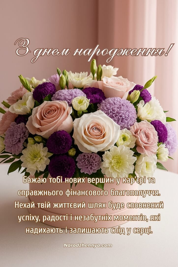 З днем народження — теплі привітання і щирі побажання