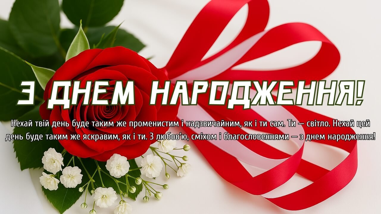 З днем народження!