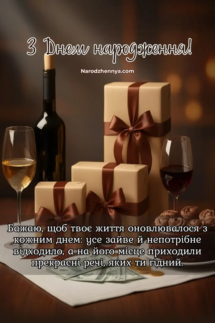 З днем ​​народження другу
