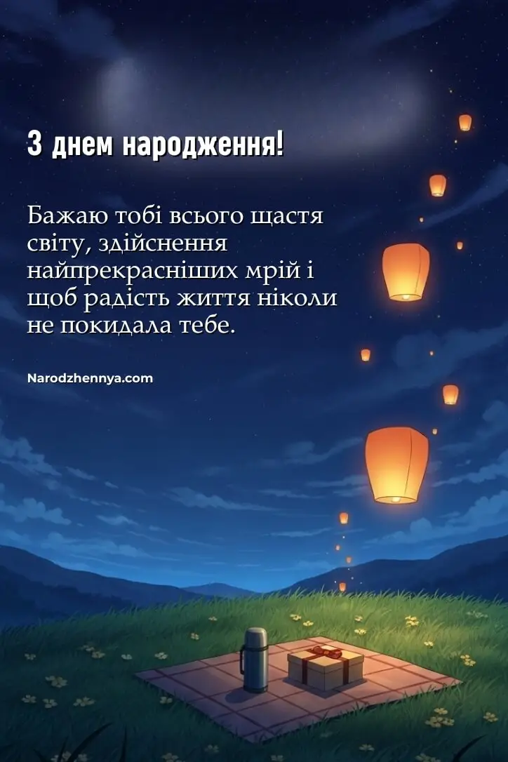 Привітання з днем народження друга
