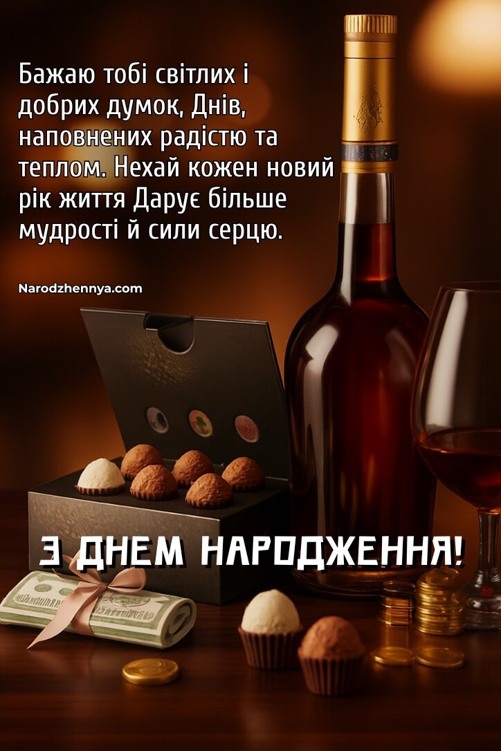 Привітання з днем народження другу своїми словами